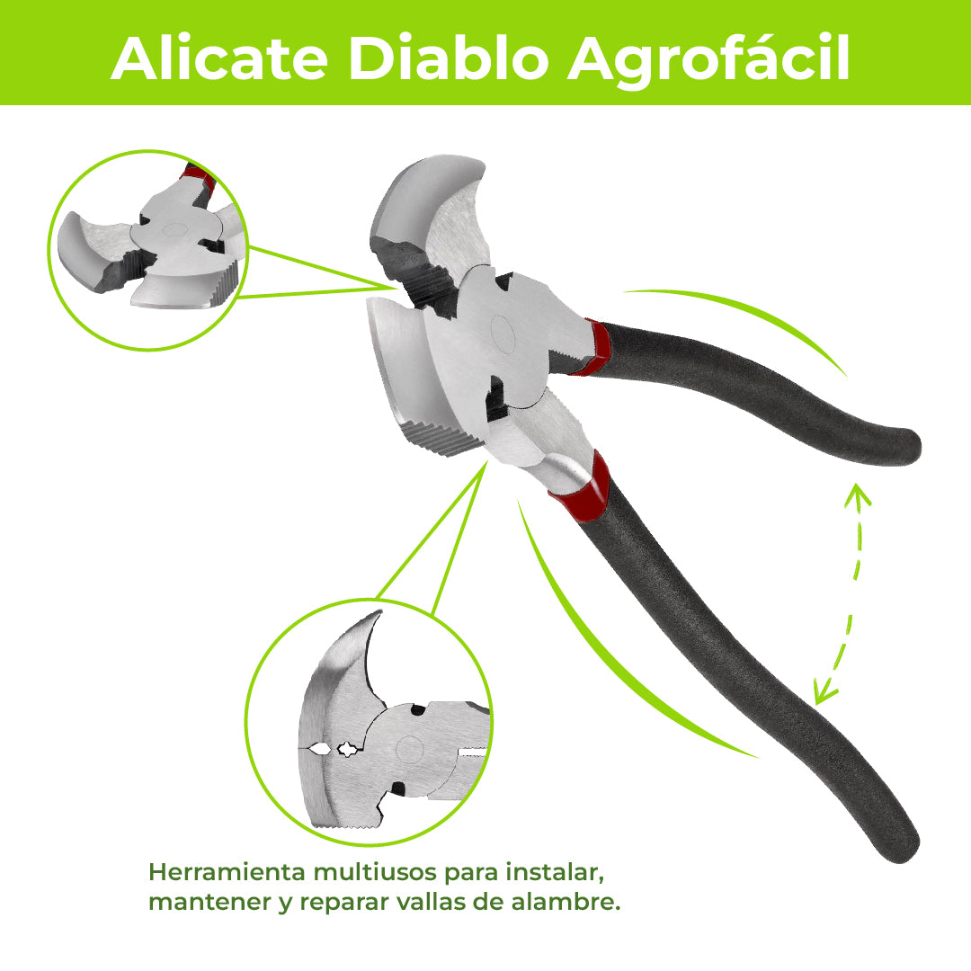 Alicate Diablo Agrofácil
