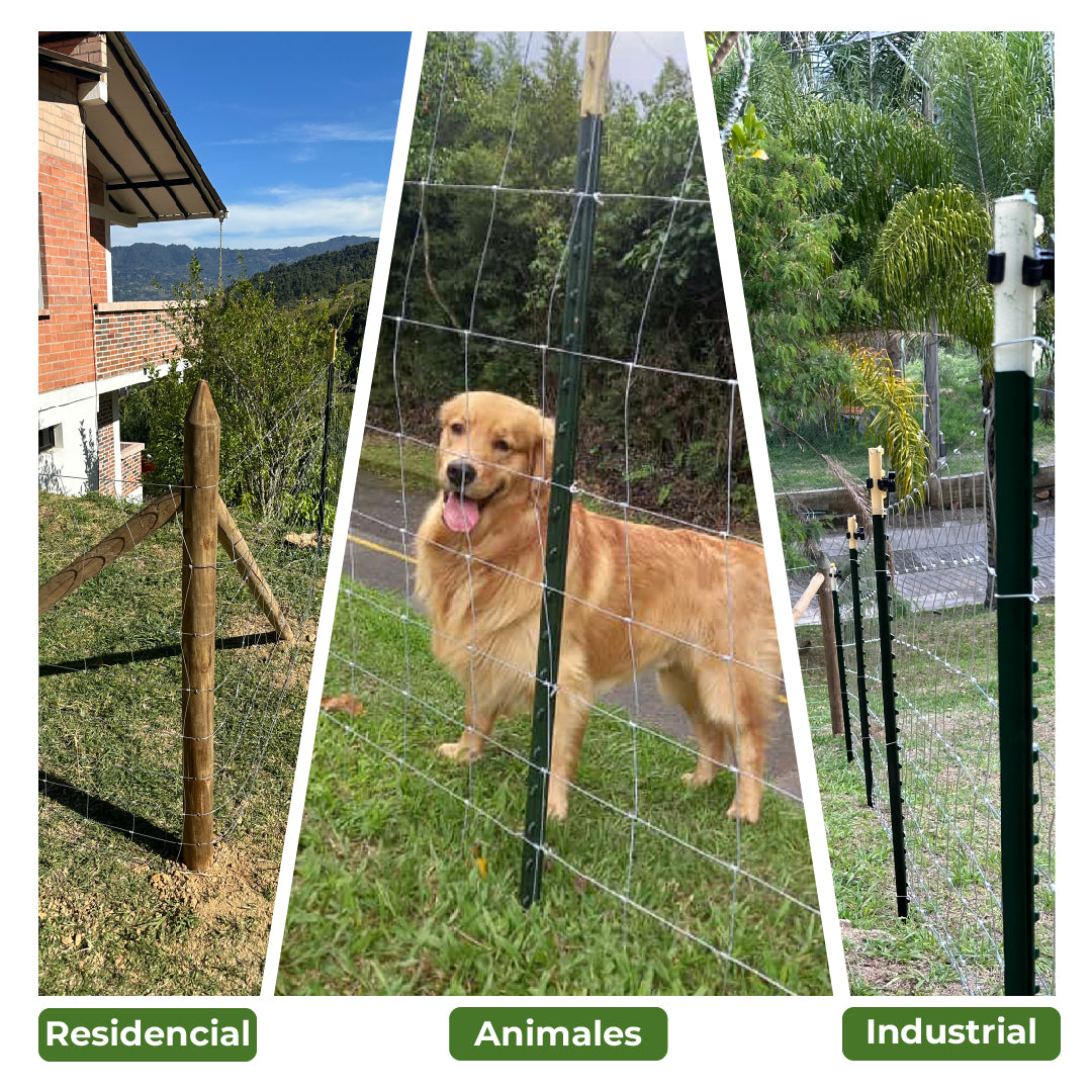 Malla Graduada Ovina 1.20m x 50m Agrofácil Paquete X 3 unds