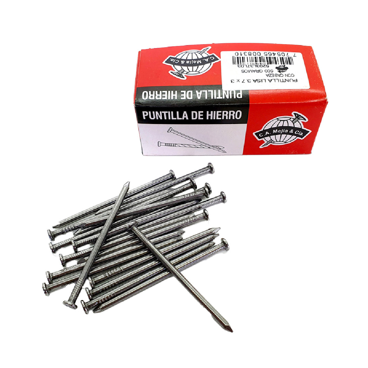Puntilla 3 Pulgadas Caja x 1 libra