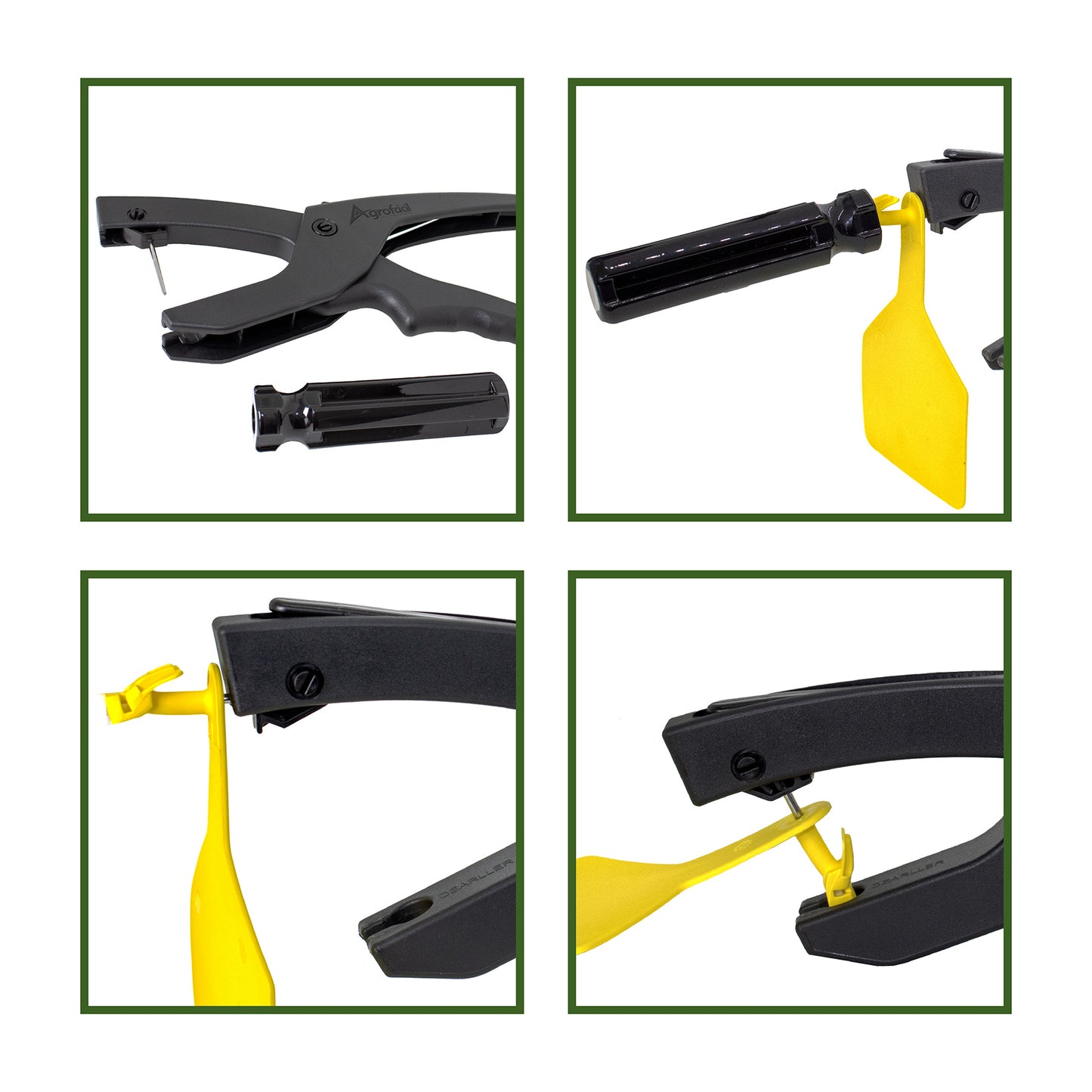 Aplicador de Orejera ZTag Agrofácil