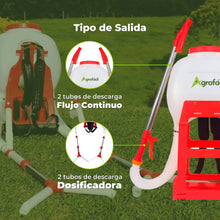 Abonadora de Espalda DÚO Agrofácil