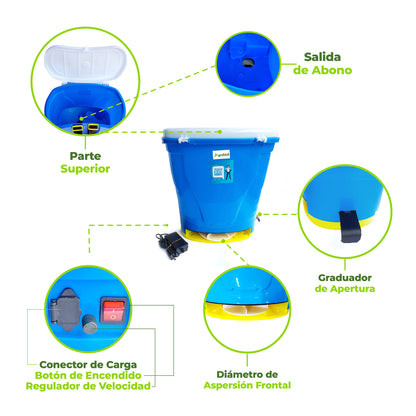 Abonadora Eléctrica Agrofácil