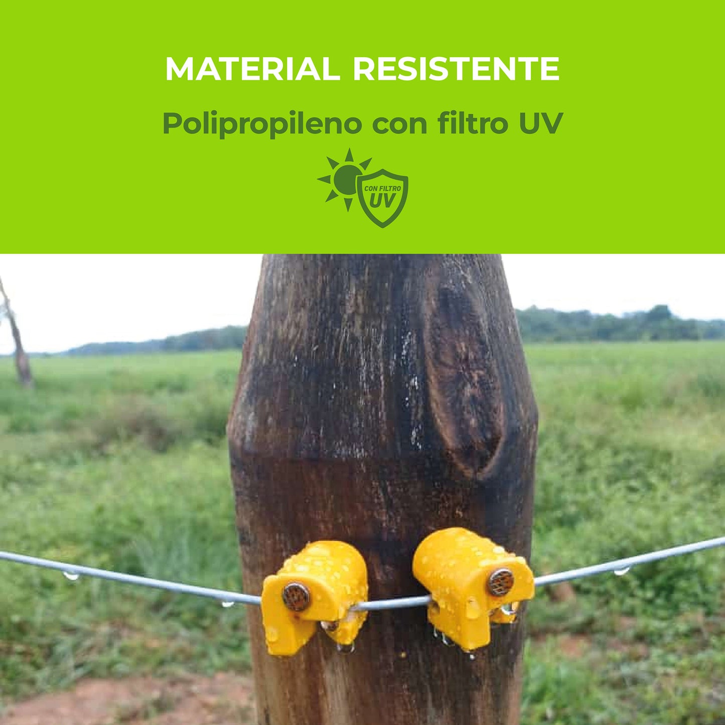 Aislador Puntilla Agrofácil Paq x 200 unidades