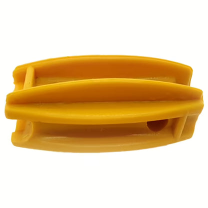 Aislador Ovalado (Terminal Amarillo) Agrofácil Paquetes x 25 / 100 / 500 Unds