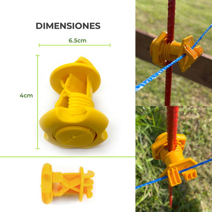 Aislador Varilla Cerca Móvil Agrofácil x 50 unidades