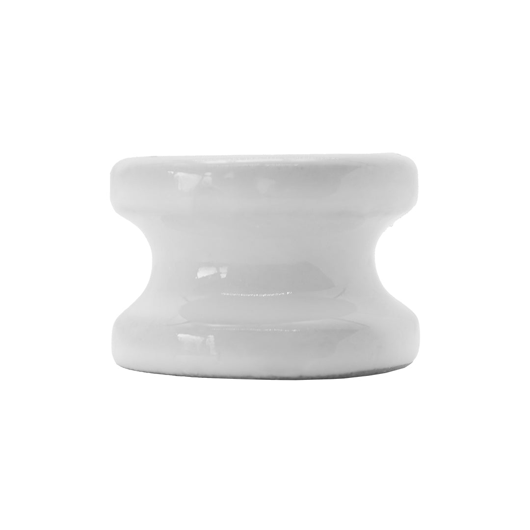 Aislador Terminal de Porcelana Agrofácil x 4 unidades