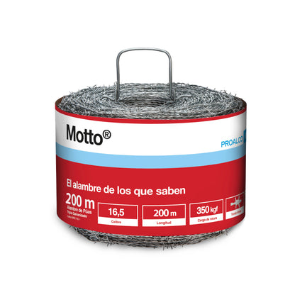 Alambre de Púas C16.5 MOTTO