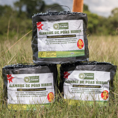 Alambre de Púas Híbrido C12 x 400m Farmer