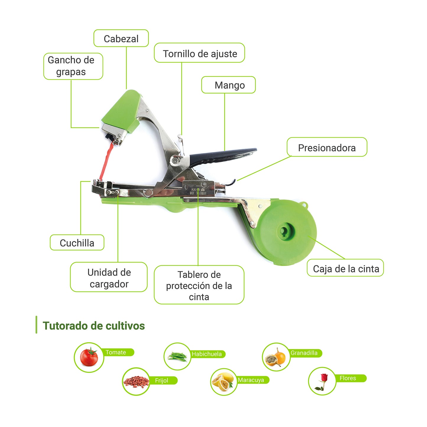 Atadora de Tallos Agrofácil