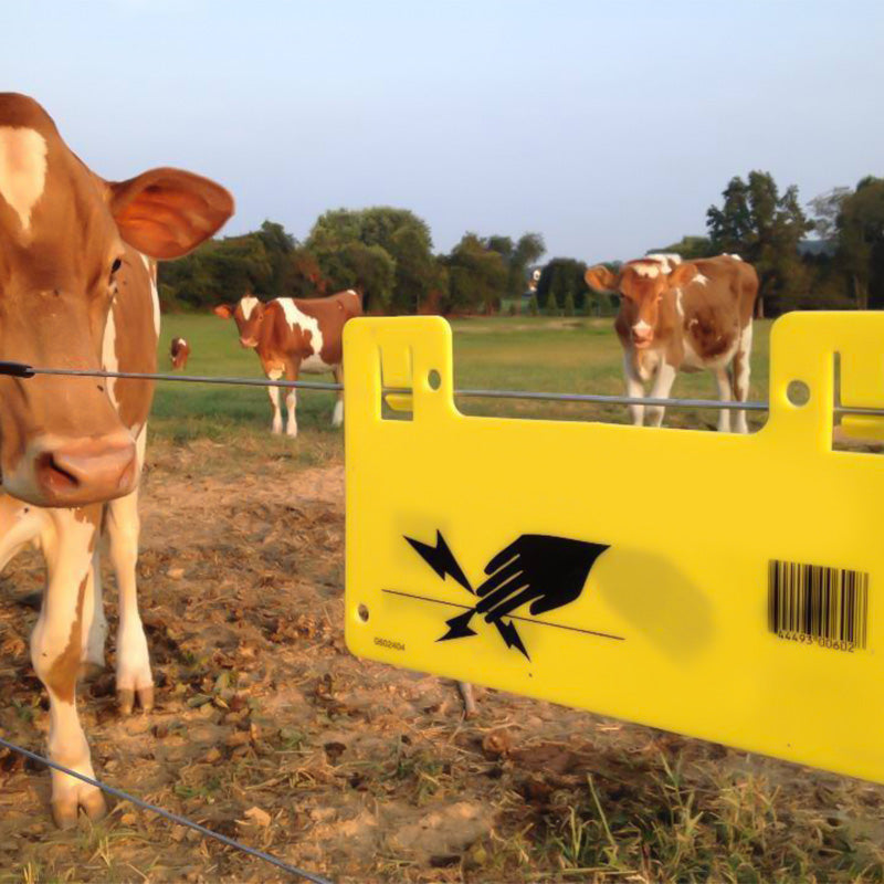 Aviso de Precaución Cerca Eléctrica Agrofácil