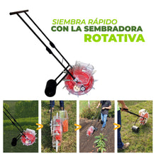 Combo Sembradora rotativa + Abonadora de espalda DUO Agrofácil