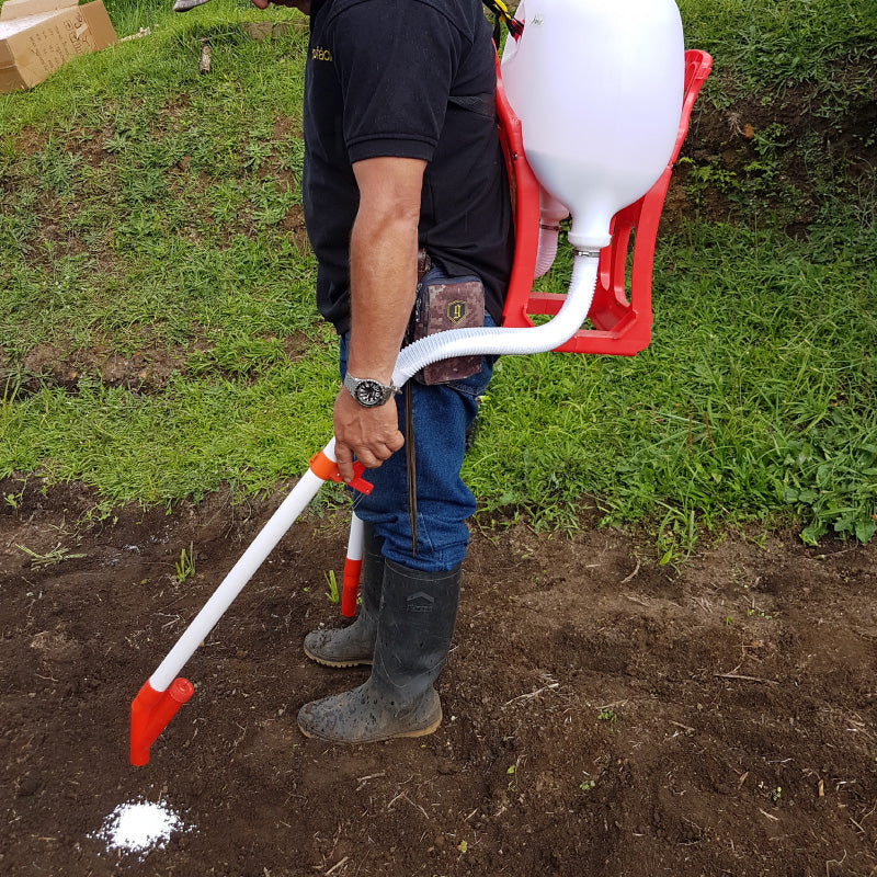 Combo Sembradora rotativa + Abonadora de espalda DUO Agrofácil