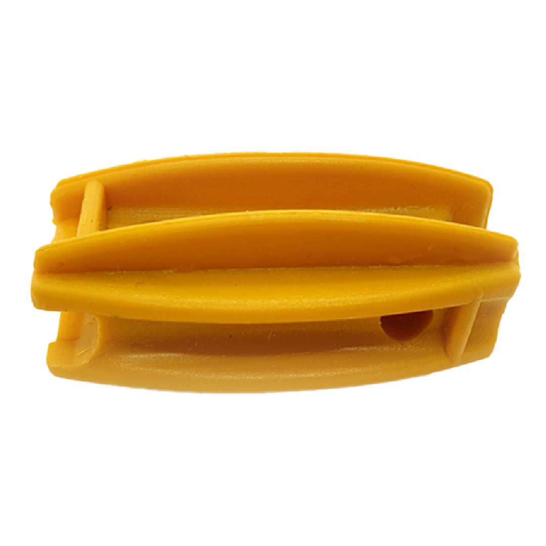 Aislador Ovalado (Terminal Amarillo) Agrofácil Paquete X 500 UNDS