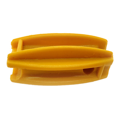 Aislador Ovalado (Terminal Amarillo) Agrofácil Paquete X 500 UNDS