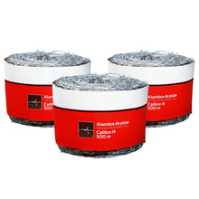 Alambre de Púas C14 x 500mt paquete x3 unds TORNADO