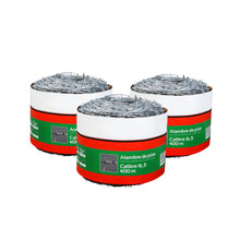 Alambre de Púas C16.5 x 400m paq X3 unidades TORNADO