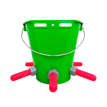 Balde Nodriza Ternero x 5 Chupones Agrofácil