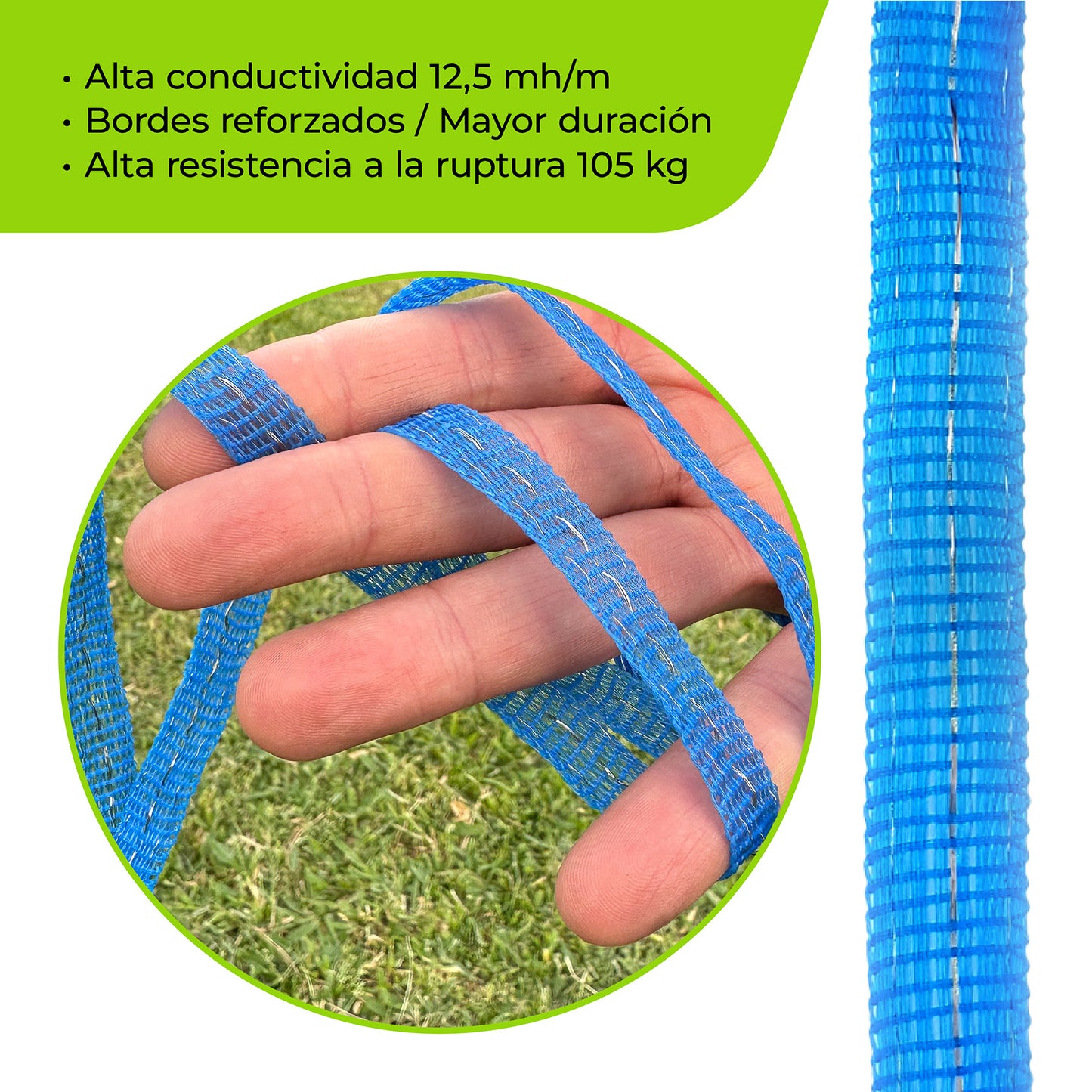 Cinta Eléctrica Rollo x 200m Agrofácil