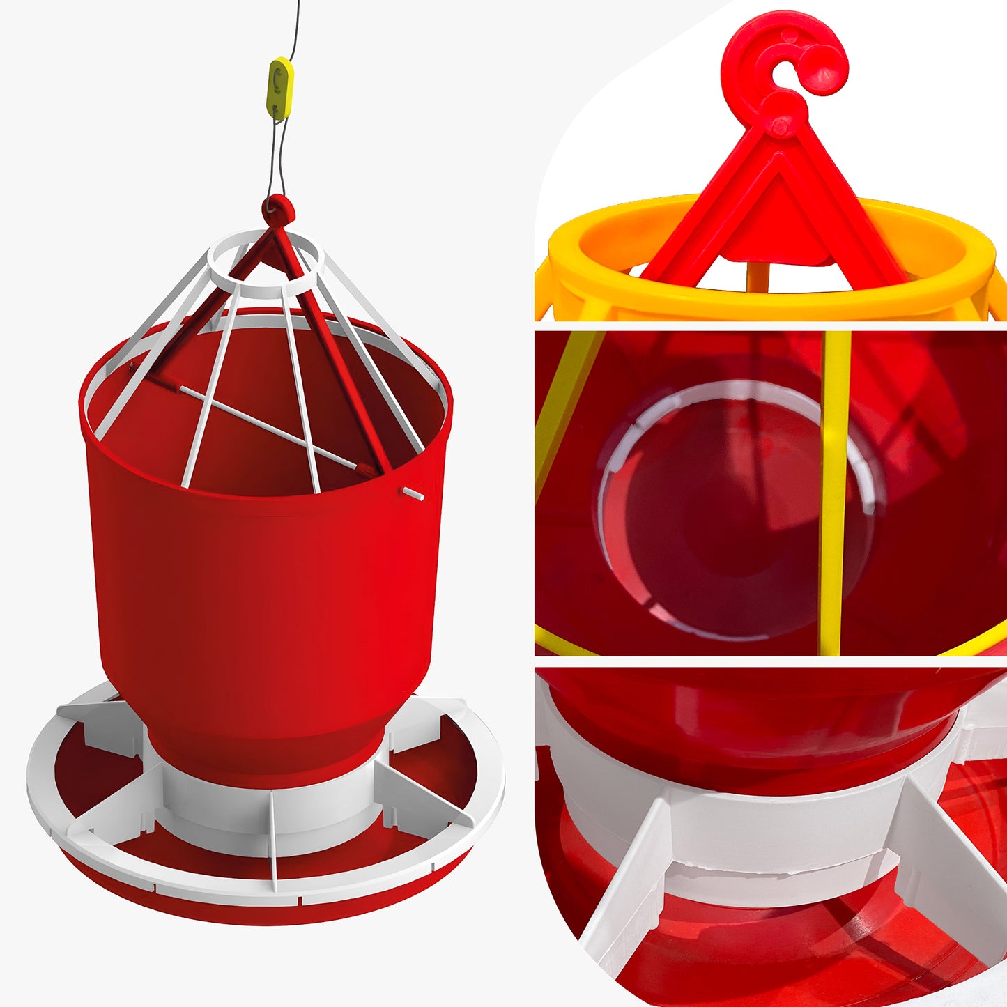 Comedero Gallina Ponedora Agrofácil