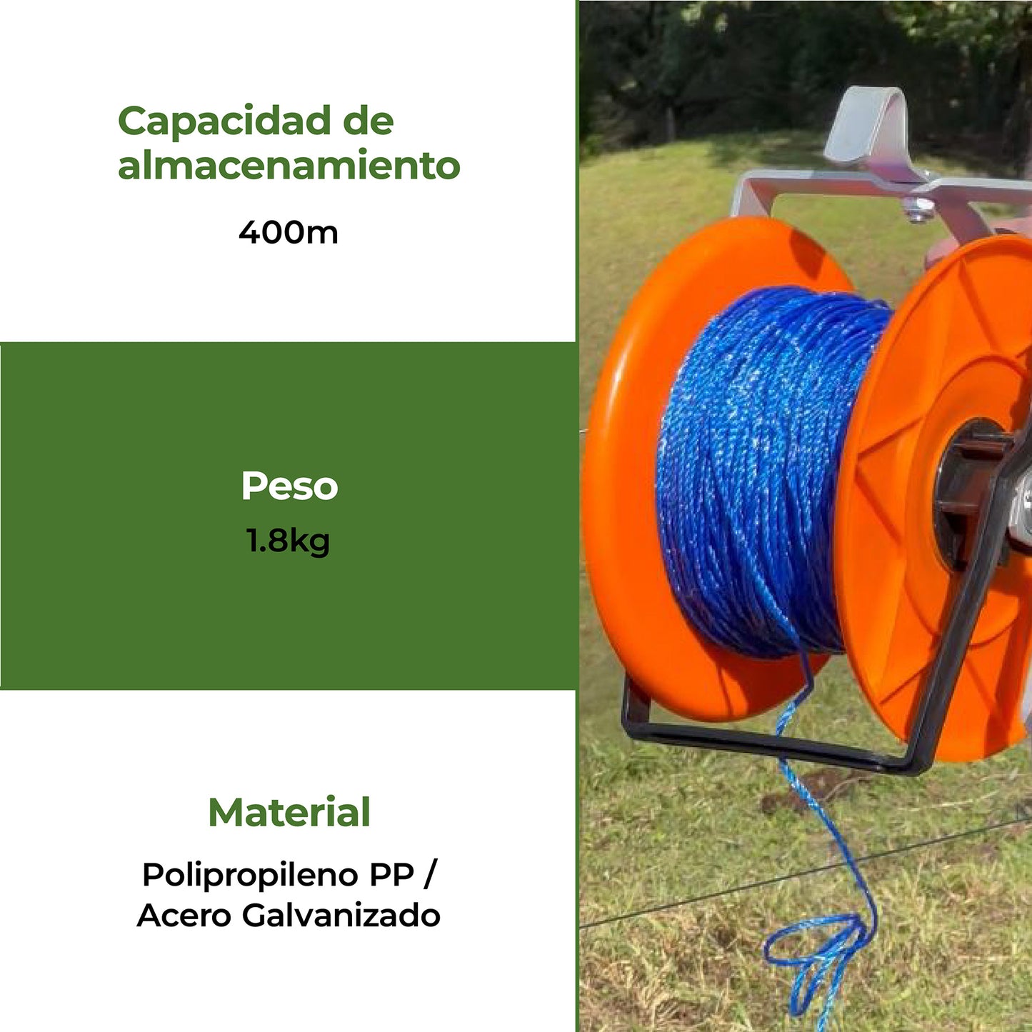 Dispensador de Cinta/Cordón Pro Agrofácil