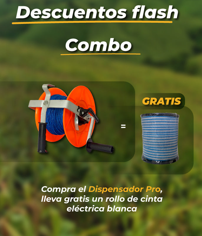 Dispensador de Cinta/Cordón Pro Agrofácil