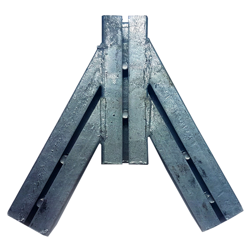 Esquinero Doble Poste de Acero Agrofácil