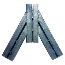 Esquinero Doble Poste de Acero Agrofácil