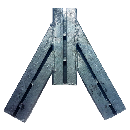 Esquinero Doble Poste de Acero Agrofácil