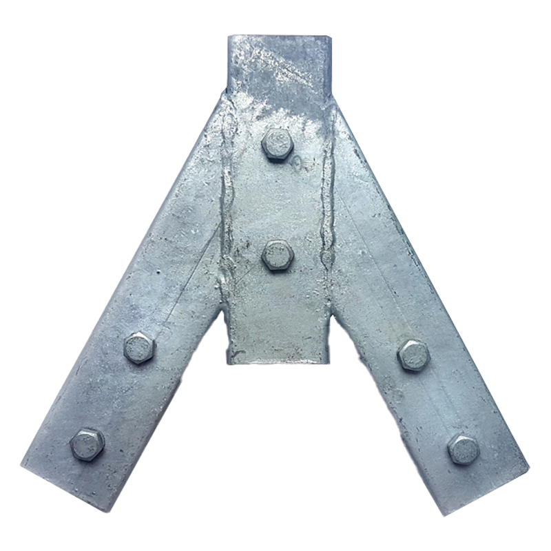 Esquinero Doble Poste de Acero Agrofácil