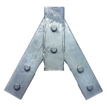 Esquinero Doble Poste de Acero Agrofácil