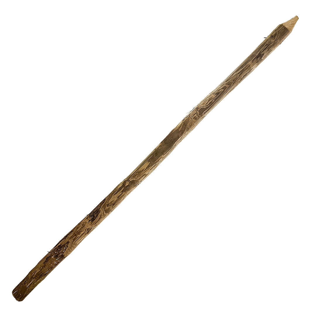 Estacón de Madera Inmunizado Rústico 2.20m x 9cms / 7cms Agrofácil