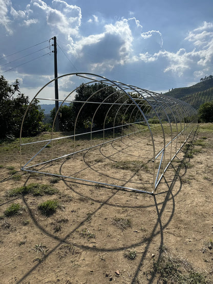Invernadero Portátil Túnel Agrofácil 18 x 3 x 2m