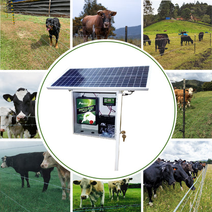 Kit Solar Impulsor 12V Cerca Eléctrica Agrofácil