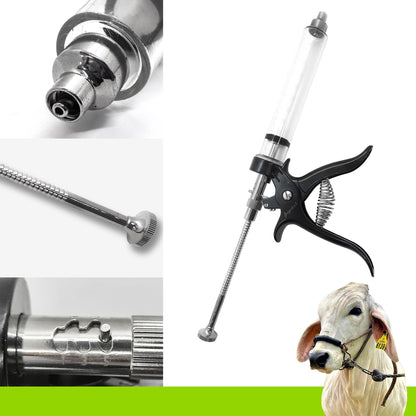 Jeringa Automática Metálica - Plastica Pro 50 ml Agrofácil