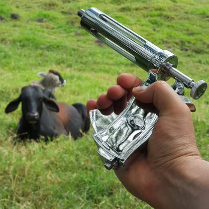 Jeringa Automática Metálica Pro 50ml Agrofácil