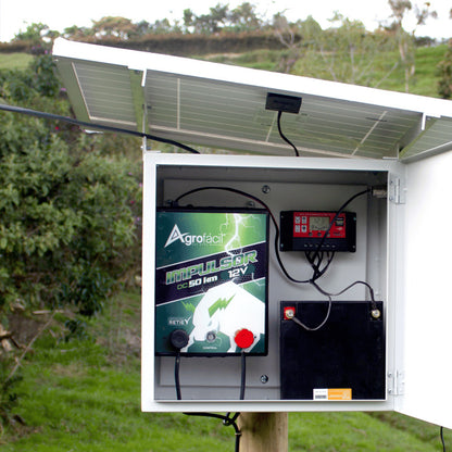 Kit Solar Impulsor 12V Cerca Eléctrica Agrofácil