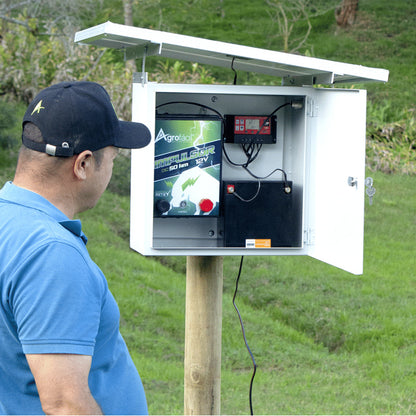 Kit Solar Impulsor 12V Cerca Eléctrica Agrofácil