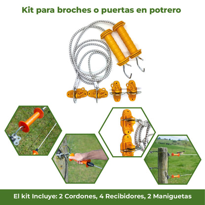 Kit Portillo Bungy 3mts / 5mts Agrofácil