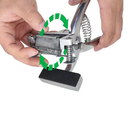 Kit Tatuadora Bovino Giratoria 3/8 4 Dígitos Agrofácil