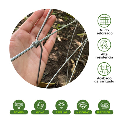 Malla Graduada Agrofácil 1.47m x 50m x 3 unds