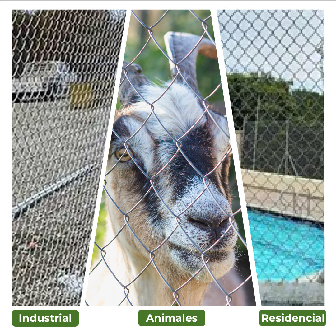 Malla Eslabonada 2mt x 10m Agrofácil