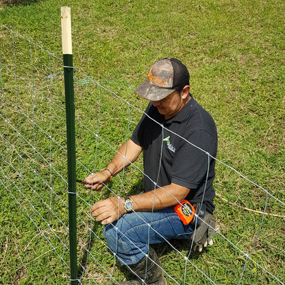 Poste de Acero Lechero-Mascota 1.48m Agrofácil x 10 unidades