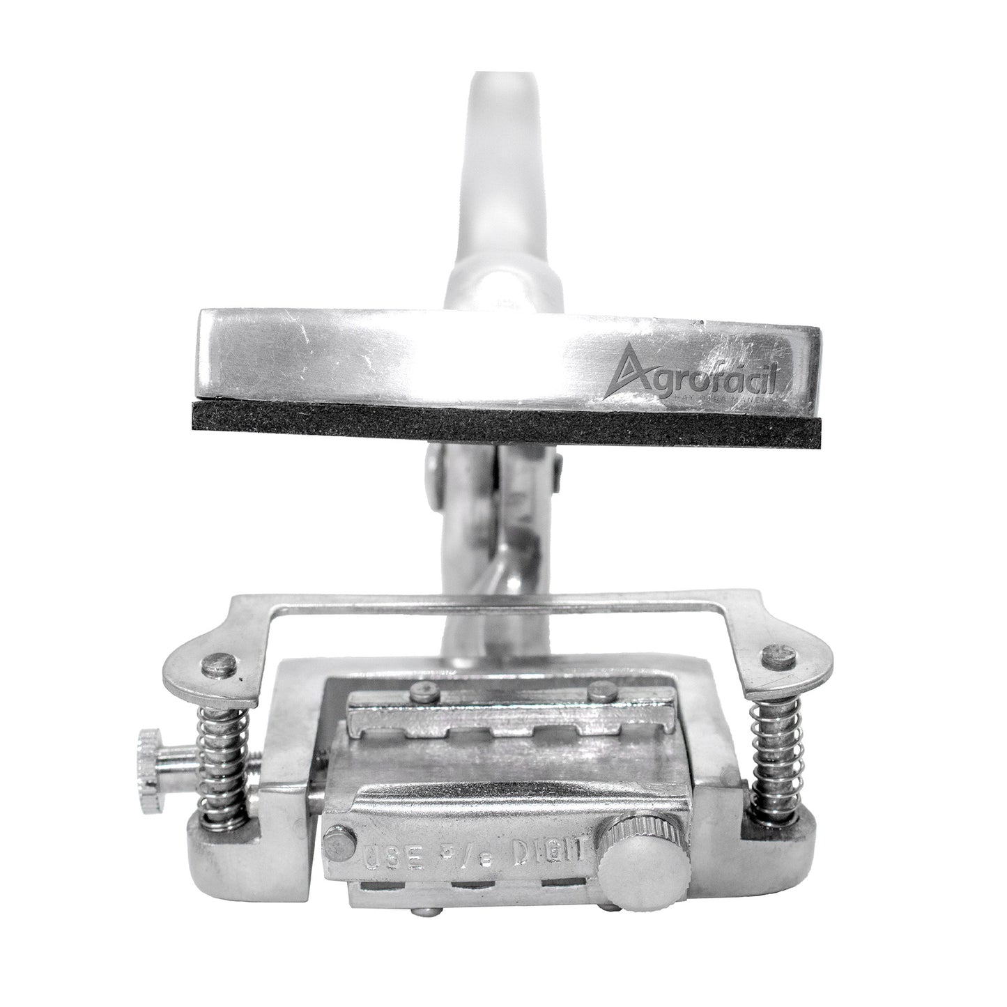 Pinza Tatuadora Metálica Giratoria Bovina 3/8 4 dígitos Agrofácil