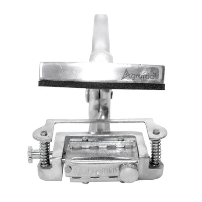 Pinza Tatuadora Metálica Giratoria Bovina 3/8 4 dígitos Agrofácil