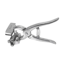 Pinza Tatuadora Metálica Giratoria Bovina 3/8 4 dígitos Agrofácil