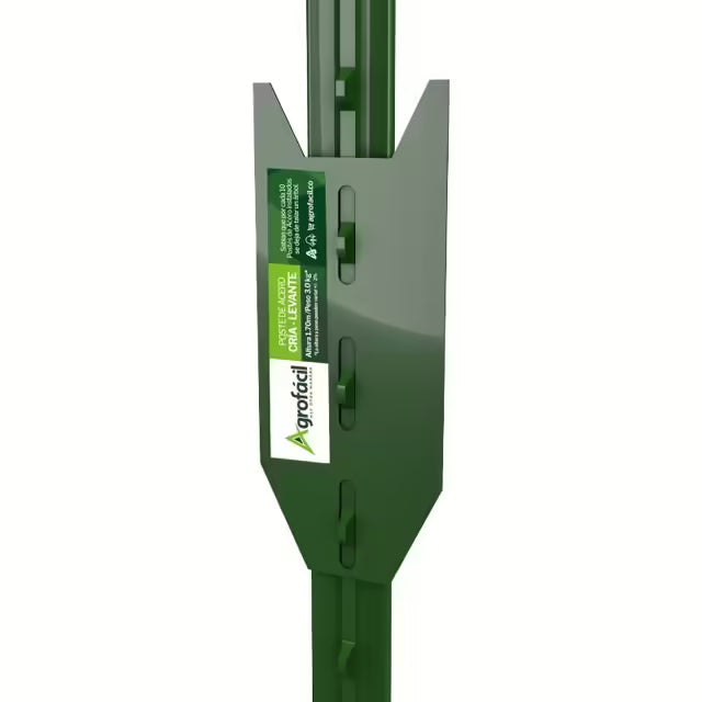 Poste de Acero Ligero Agrofácil 1.48m x 50unds