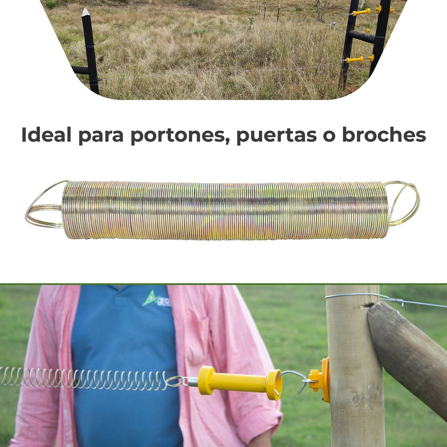 Resorte Galvanizado Agrofácil