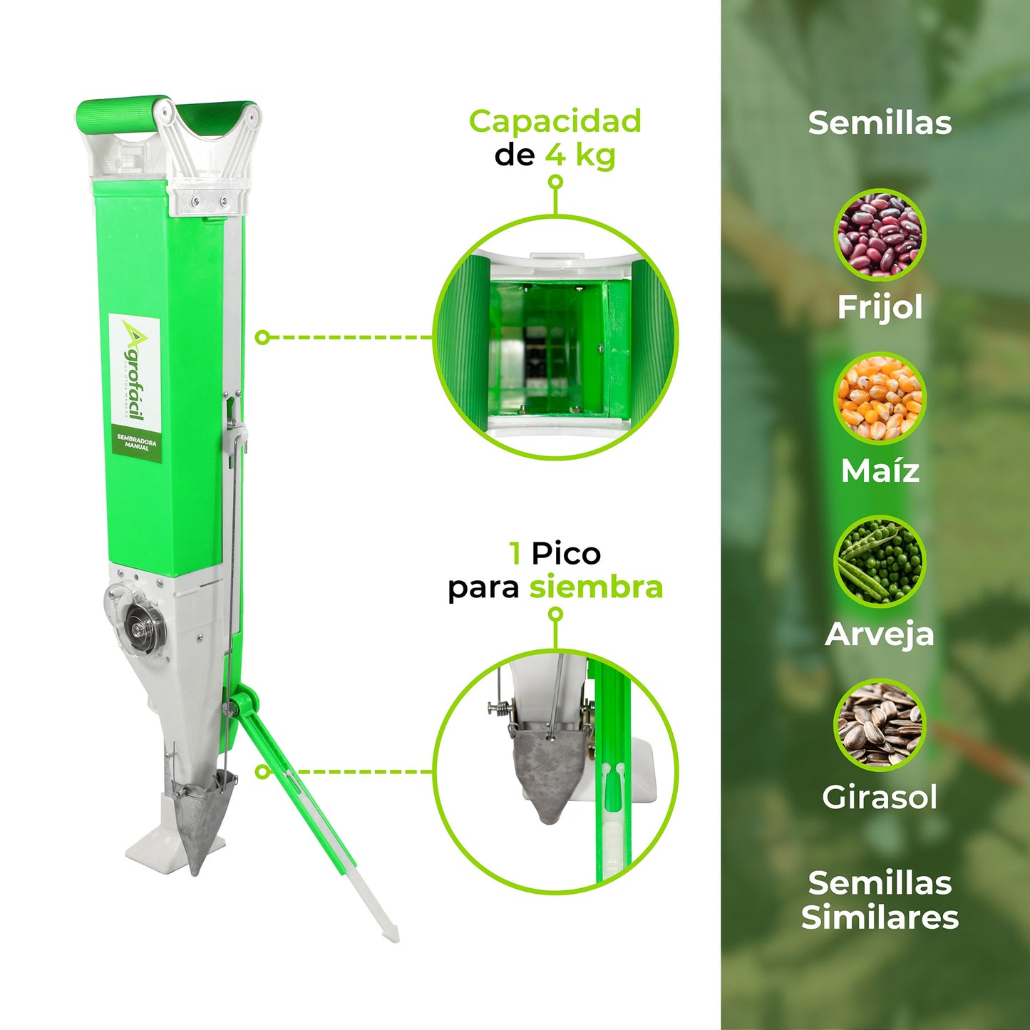 Sembradora Manual Agrofácil