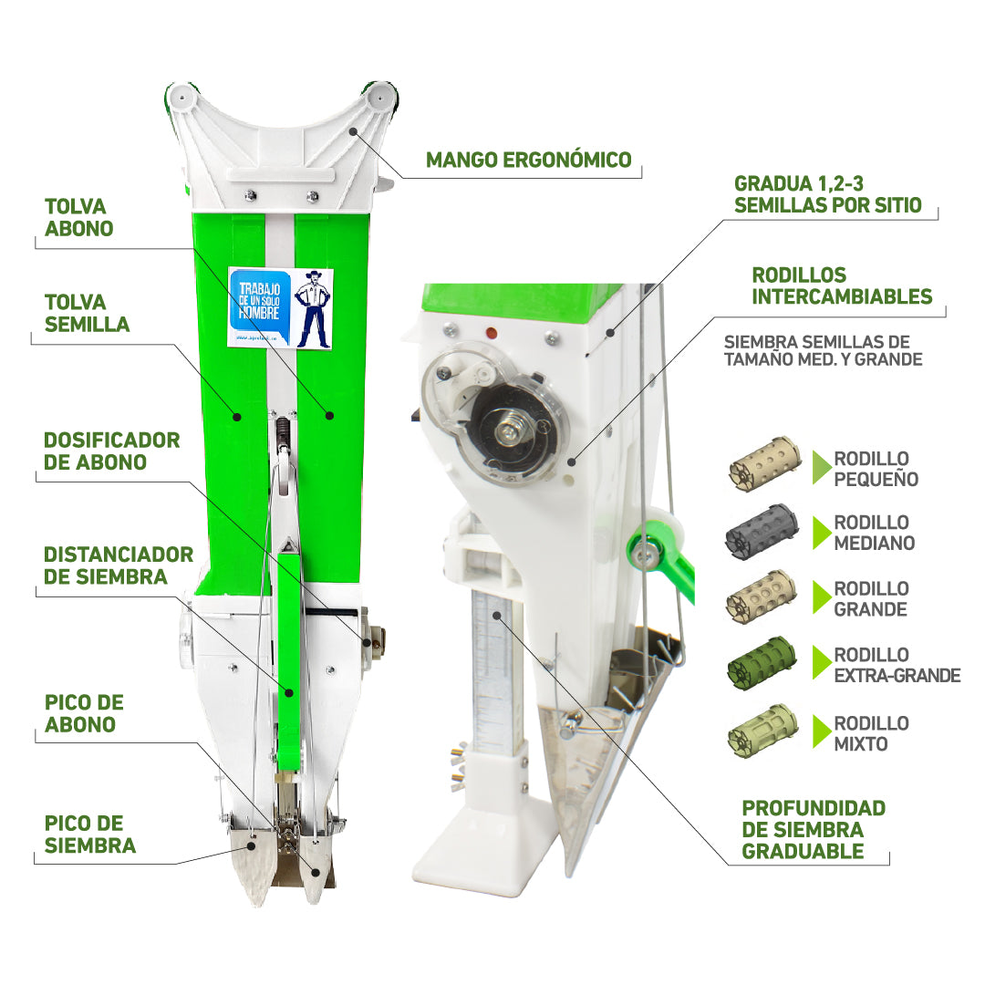 Sembradora Abonadora Manual Agrofácil