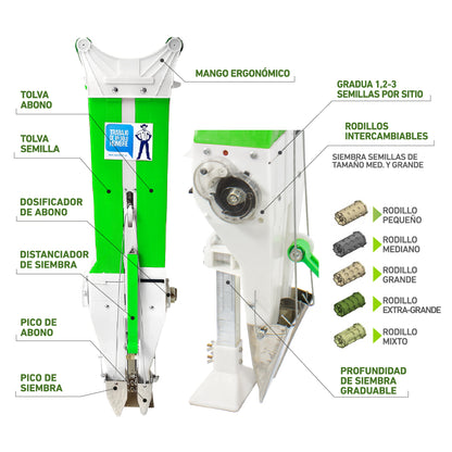Sembradora Abonadora Manual Agrofácil